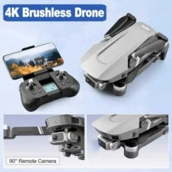 4DRC F4 GPS Drone: 4K Camera, Foldable, 60 Min Flight, Brushless Motor -Home Electronics Store 4drc f4 the 4k drone 6