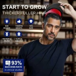 Advanced Laser Hair Growth Cap For Men And Women - Effective Red Light Therapy For Hair Regrowth, Portable And Easy To Use 15 Advanced Laser Hair Growth Cap For Men And Women - Effective Red Light Therapy For Hair Regrowth, Portable And Easy To Use -Home Electronics Store advanced laser hair growth cap for men and women effective red light therapy for hair regrowth portable and easy to use 6
