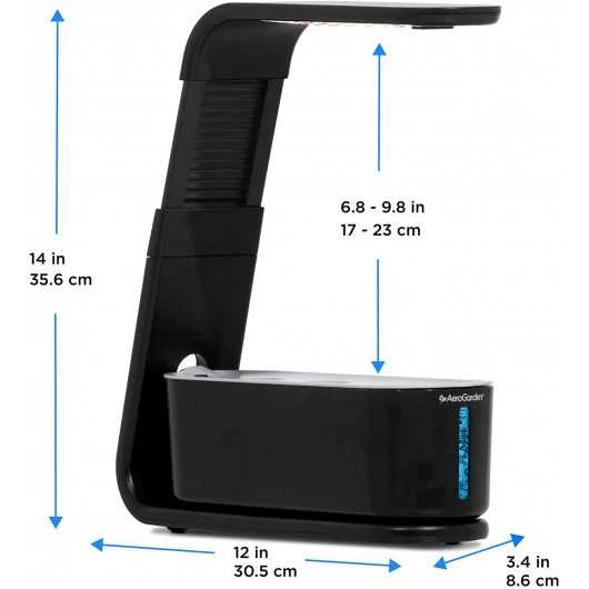 AeroGarden Black Sprout: Indoor Garden With LED Grow Light For Fresh Herbs & Veggies 6 AeroGarden Black Sprout: Indoor Garden With LED Grow Light For Fresh Herbs & Veggies - Image 4