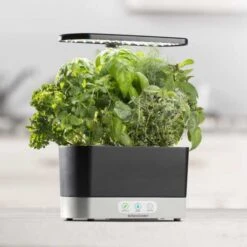 AeroGarden Harvest Indoor Garden: Grow Fresh Herbs & Vegetables All Year Round 26 AeroGarden Harvest Indoor Garden: Grow Fresh Herbs & Vegetables All Year Round -Home Electronics Store aerogarden harvest indoor garden with led grow light black 10