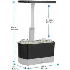 AeroGarden Harvest Indoor Garden: Grow Fresh Herbs & Vegetables All Year Round 27 AeroGarden Harvest Indoor Garden: Grow Fresh Herbs & Vegetables All Year Round -Home Electronics Store aerogarden harvest indoor garden with led grow light black 11