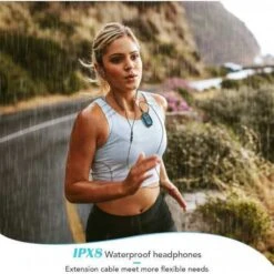 AGPTEK IPX8 Waterproof MP3: Dive Into Music While You Swim -Home Electronics Store agptek s07 the 100 waterproof music player 1 2