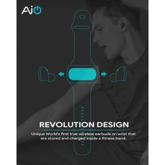 Aipower Wearbuds: 2-in-1 Smartwatch With True Wireless Earbuds And Fitness Tracker 4 Aipower Wearbuds: 2-in-1 Smartwatch With True Wireless Earbuds And Fitness Tracker - Image 2