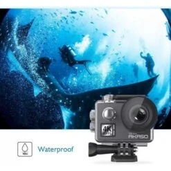 AKASO V50 Elite 4K60fps Action Camera: Waterproof, WiFi, Voice Control & More -Home Electronics Store akaso v50 elite 4k60fps action camera voice control 131ft waterproof 8x zoom helmet kit 5