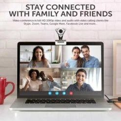 Aluratek 1080p HD Webcam: Crystal-Clear Desktop & Conference Streaming 15 Aluratek 1080p HD Webcam: Crystal-Clear Desktop & Conference Streaming -Home Electronics Store aluratek awc01f the triangular webcam 1 5