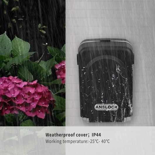 ANSLOCK Secure Digital Key Lock Box With LED Light, Waterproof Cover, And Easy Code Setup For Home, Office 7 ANSLOCK Secure Digital Key Lock Box With LED Light, Waterproof Cover, And Easy Code Setup For Home, Office - Image 5