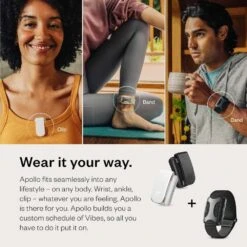 Apollo Neuro Sleep Aid & Stress Relief Wearable | Improve Sleep, Calm Mind & Body, Stimulate Vagus Nerve, Rebalance System -Home Electronics Store apollo neuro sleep aid stress relief wearable improve sleep calm mind body stimulate vagus nerve rebalance system 5