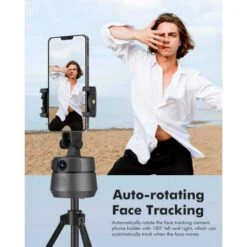 Auto-Face Tracking Webcam With Built-in Microphone And Tripod -Home Electronics Store auto face tracking webcam with built in microphone and tripod 2