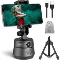 Auto-Face Tracking Webcam With Built-in Microphone And Tripod -Home Electronics Store auto face tracking webcam with built in microphone and tripod 3