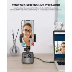 Auto-Face Tracking Webcam With Built-in Microphone And Tripod -Home Electronics Store auto face tracking webcam with built in microphone and tripod 7