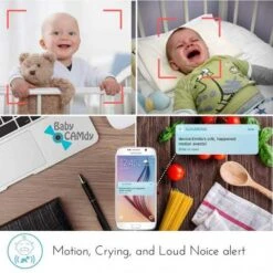 Baby CAMdy: Smart Nursery Surveillance Camera With HD Night Vision -Home Electronics Store baby camdy the camera that can be fixed anywhere 4