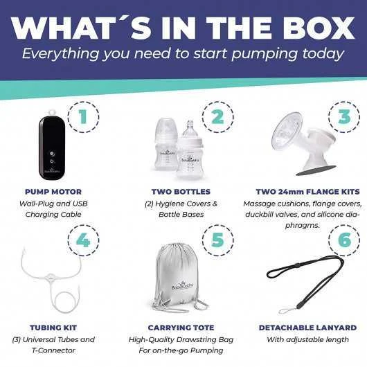 BabyBuddha Portable Breast Pump: Freedom & Comfort For Nursing Moms 8 BabyBuddha Portable Breast Pump: Freedom & Comfort For Nursing Moms - Image 6