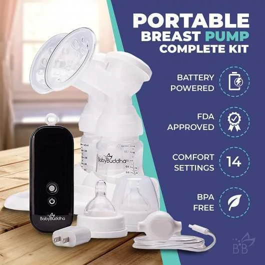 BabyBuddha Portable Breast Pump: Freedom & Comfort For Nursing Moms 3 BabyBuddha Portable Breast Pump: Freedom & Comfort For Nursing Moms