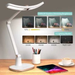 BEYONDOP LED Desk Lamp: Smart, Eye-Caring Lamp With Motion Sensor -Home Electronics Store beyondop led desk lamp smart eye caring lamp with motion sensor 2