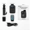 BOBLOV KJ21: The Compact, Powerful Wearable Body Camera -Home Electronics Store boblov kj21 pro the body wearable camera