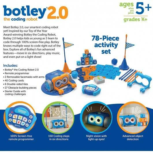 Botley 2.0 Coding Robot By Learning Resources: Fun And Educational STEM Toy 7 Botley 2.0 Coding Robot By Learning Resources: Fun And Educational STEM Toy - Image 5
