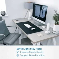 BEACON40 Anti-Aging Light Therapy Lamp - Boosts Focus, Memory, And Brain Health -Home Electronics Store bright beacon40 surround adjustable smart light at home wellness routine for cognitive health sleep and memory 2 lamp set 2