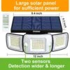 Intelamp Bright Waterproof Solar Lights With Motion Sensor And Remote, 1200 Lumens, 2-Pack 1 Intelamp Bright Waterproof Solar Lights With Motion Sensor And Remote, 1200 Lumens, 2-Pack -Home Electronics Store bright waterproof solar lights with motion sensor and remote 1200 lumens 2 pack