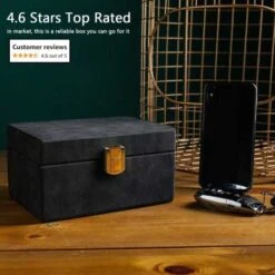 Secure Your Car Keys: Faraday Box For Signal Blocking Protection -Home Electronics Store briidea faraday box key fob protector rfid signal blocking box faraday box signal blocking shielding box for car key 12
