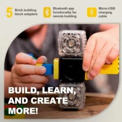 Build, Learn & Innovate With Modular Robotics Cubelets Fun STEM Kit For Kids & Teens To Explore Coding, Engineering & Robotics -Home Electronics Store build learn innovate with modular robotics cubelets fun stem kit for kids teens to explore coding engineering robotics 5