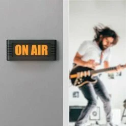 BusyBox Sign: Smart Bluetooth Do Not Disturb & Recording Sign For Studios