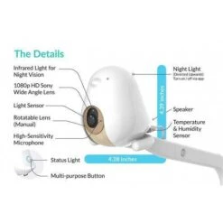 CuboAi Plus Smart Baby Monitor: Peace Of Mind In Every Pixel -Home Electronics Store cameras cubo ai plus the monitor with customizable alerts cubo ai plus is a customazible monitor created by a pediatrician to en 2