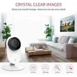 YI 1080p Home Camera: Crystal-Clear Security For Your Peace Of Mind -Home Electronics Store cameras yi home camerasmall price high quality yi home camera is a security camera with a resolution of 1080p and a wide angle o 2