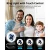CASECUBE 1080P Webcam With Adjustable Ring Light & Noise-Reduction Mic Perfect For Streaming, Calls, And Conferences -Home Electronics Store casecube w8 the complete webcam