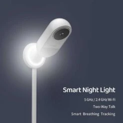 Cheego X3 Pro Smart Baby Monitor With Breathing & Sleep Tracking, 2K Video, And Safety Alerts