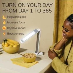 Happy Light Therapy Sun Lamp: Adjustable 10,000 Lux Light To Boost Your Mood -Home Electronics Store circadian optics light therapy lamp 1 7