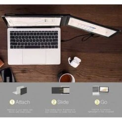 SideTrak Slide Portable Monitor: Dual-Screen Productivity Anywhere 16 SideTrak Slide Portable Monitor: Dual-Screen Productivity Anywhere -Home Electronics Store computer sidetrak monitor improve your productivity the sidetrak monitor allows you to get more productive by providing a dual s 5