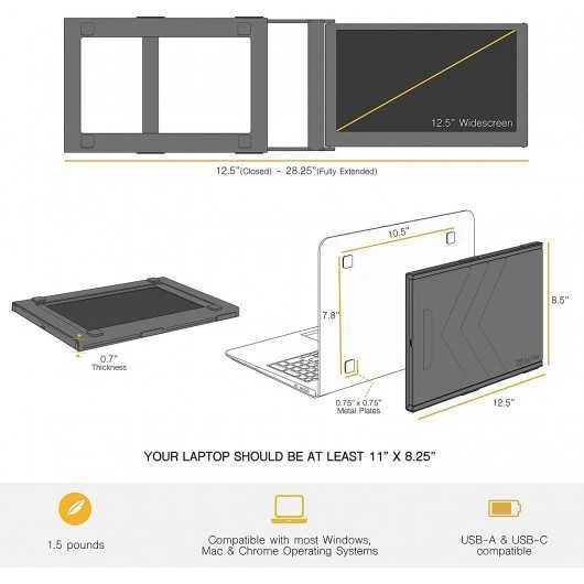 SideTrak Slide Portable Monitor: Dual-Screen Productivity Anywhere 10 SideTrak Slide Portable Monitor: Dual-Screen Productivity Anywhere - Image 8