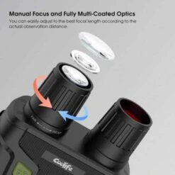 Coolife Night Vision Goggles: Infrared Binoculars For Enhanced Night Clarity -Home Electronics Store coolife the night vision device 1 2