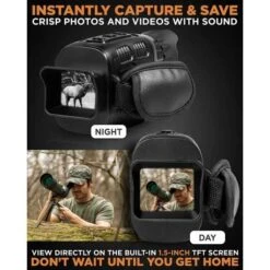 CREATIVE XP GlassCondor Pro: Digital Night Vision Monocular For Total Darkness -Home Electronics Store creative xp glasscondor the night vision monocular 3