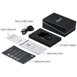 D'CENT Biometric Wallet: Ultimate Security For Your Cryptos -Home Electronics Store d cent the biometric portfolio 3