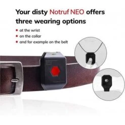 DistyNotruf NEO: Advanced Mobile SOS Button For Immediate Help -Home Electronics Store distynotruf neo the sos device for dependent people 1 5