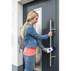 Dormakaba Evolo Smart Lock: Secure Electronic Cylinder With Easy Access -Home Electronics Store dormakaba evolo smart starter kit the kit for a connected door 1 6