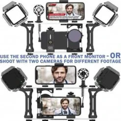 DREAMGRIP Evolution MOJO: Ultimate Video Rig Kit For Content Creators -Home Electronics Store dreamgrip evolution mojo a universal video rig 6