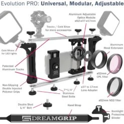 DREAMGRIP Evolution Pro Rig - Universal Camera Support For Smartphones, DSLRs, And Action Cameras 14 DREAMGRIP Evolution Pro Rig - Universal Camera Support For Smartphones, DSLRs, And Action Cameras -Home Electronics Store dreamgrip evolution pro rig universal camera support for smartphones dslrs and action cameras 4