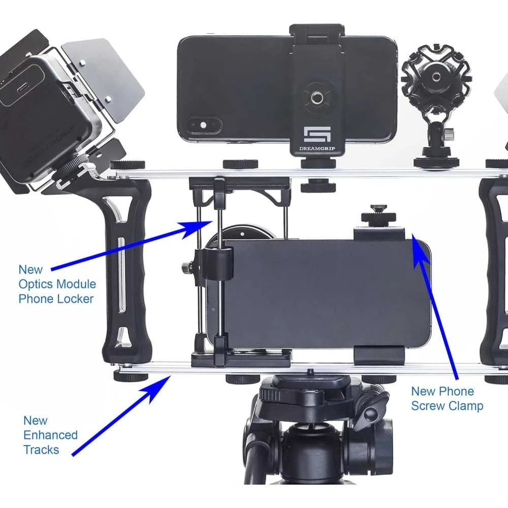 DREAMGRIP Evolution Pro Rig - Universal Camera Support For Smartphones, DSLRs, And Action Cameras 3 DREAMGRIP Evolution Pro Rig - Universal Camera Support For Smartphones, DSLRs, And Action Cameras