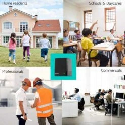 EcoQube: Advanced Radon Detector For Safe Indoor Air 16 EcoQube: Advanced Radon Detector For Safe Indoor Air -Home Electronics Store ecosense ecoqube the cube to measure radon 1 6