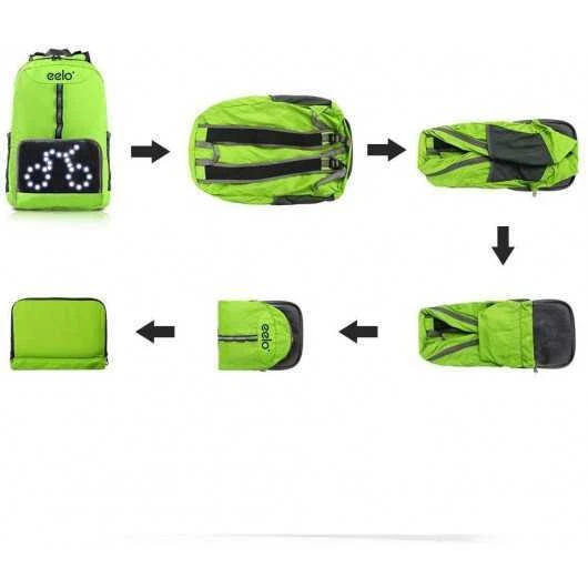 Eelo Cyglo: LED Cycling Backpack For Ultimate Visibility & Safety 5 Eelo Cyglo: LED Cycling Backpack For Ultimate Visibility & Safety - Image 3
