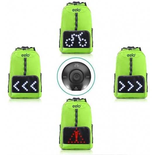 Eelo Cyglo: LED Cycling Backpack For Ultimate Visibility & Safety 7 Eelo Cyglo: LED Cycling Backpack For Ultimate Visibility & Safety - Image 5