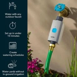 Effortless Lawn & Garden Care With Rachio Smart Hose Timer | WiFi Control, Smart Scheduling, Alexa Compatible, Easy Setup -Home Electronics Store effortless lawn garden care with rachio smart hose timer wifi control smart scheduling alexa compatible easy setup 6