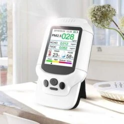 Breathe Easy: Advanced Air Quality Monitor For A Healthier Home -Home Electronics Store eg air quality monitor always have clean and pure air 1 8