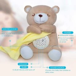 Baby Sleep Soother With Cry Sensor - 15 Lullabies, Perfect Sleep Aid For Newborns And Toddlers -Home Electronics Store electric baby nasal aspirator 6