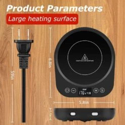 Electric Mug & Candle Warmer With 9 Heat Settings, Auto Shut-Off & Timer -Home Electronics Store electric mug candle warmer with 9 heat settings auto shut off timer 2