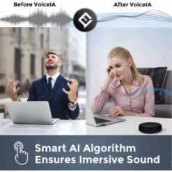 EMEET Luna: Crystal-Clear Conference Speakerphone For Seamless Meetings -Home Electronics Store emeet luna the conference speaker 1 3