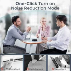 EMEET Luna: Crystal-Clear Conference Speakerphone For Seamless Meetings -Home Electronics Store emeet luna the conference speaker 1 5