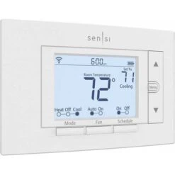 Emerson Sensi: Smart Home's Best Friend! Energy-Efficient Wi-Fi Thermostat With Alexa Integration -Home Electronics Store emerson sensi smart home s best friend energy efficient wi fi thermostat with alexa integration 5